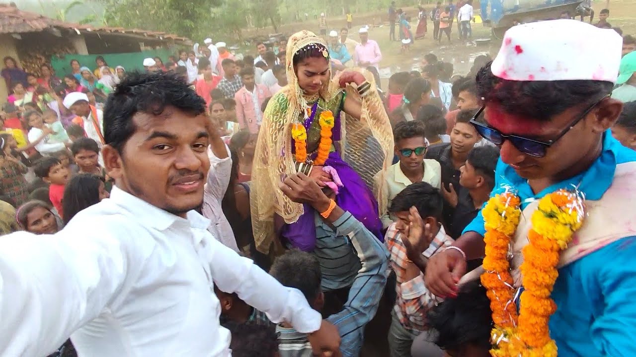 સુરગાણા નજીક લગન મા ફુલ મોજ મહેન્દ્ર ભાઈ નુ 💃 Surgana Najik Lagan ma full Moj 🤣 #sarudangivlog #jitu