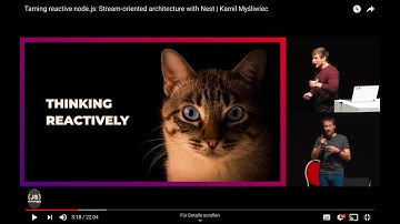 Taming reactive Node.js: Stream-oriented architecture with NestJS | Kamil Myśliwiec