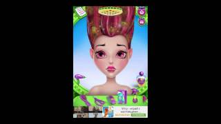 ИГРА Парикмахерская для Монстр ХАЙ Monster High Dolls (iPhone IOS Gameplay Video)