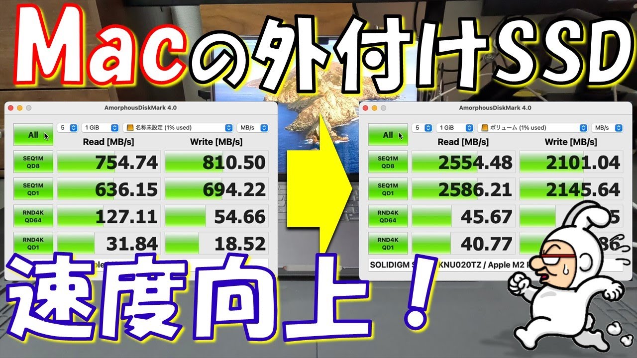 Mac mini 8GB RAM,256GB SSD,M2 不具合有り Apple] Is it okay to use an external SSD with the minimum