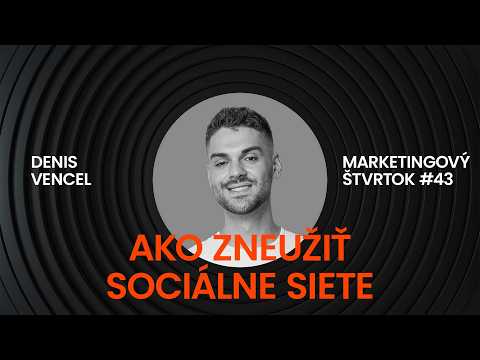 Ako zneužiť sociálne siete | Denis Vencel | Vyvyd Creatives
