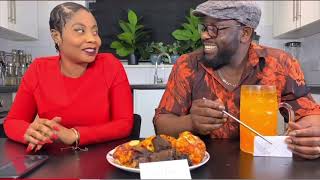 MY WIFE VS MY EX GIRLFRIEND WHO IS BETTER WITH AFRICAN NIGERIAN JOLLOF RICE 🍚 MUKBANG