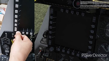 DCS A-10C VR Home Cockpit Left MFD