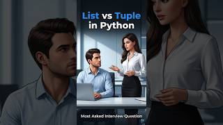 List vs Tuple in Python I Most Asked Interview Question Explained #interview #python #programming