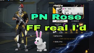 PN ROSE FREE FIRE MAX REAL UID | PN ROSE FF UID | PN ROSE ID #pnrose screenshot 2
