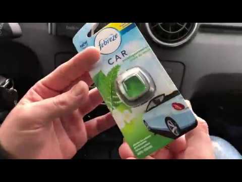 Febreze Spring Awakening Fragrance Car Air Freshener, 2 ml unboxing and  instructions 