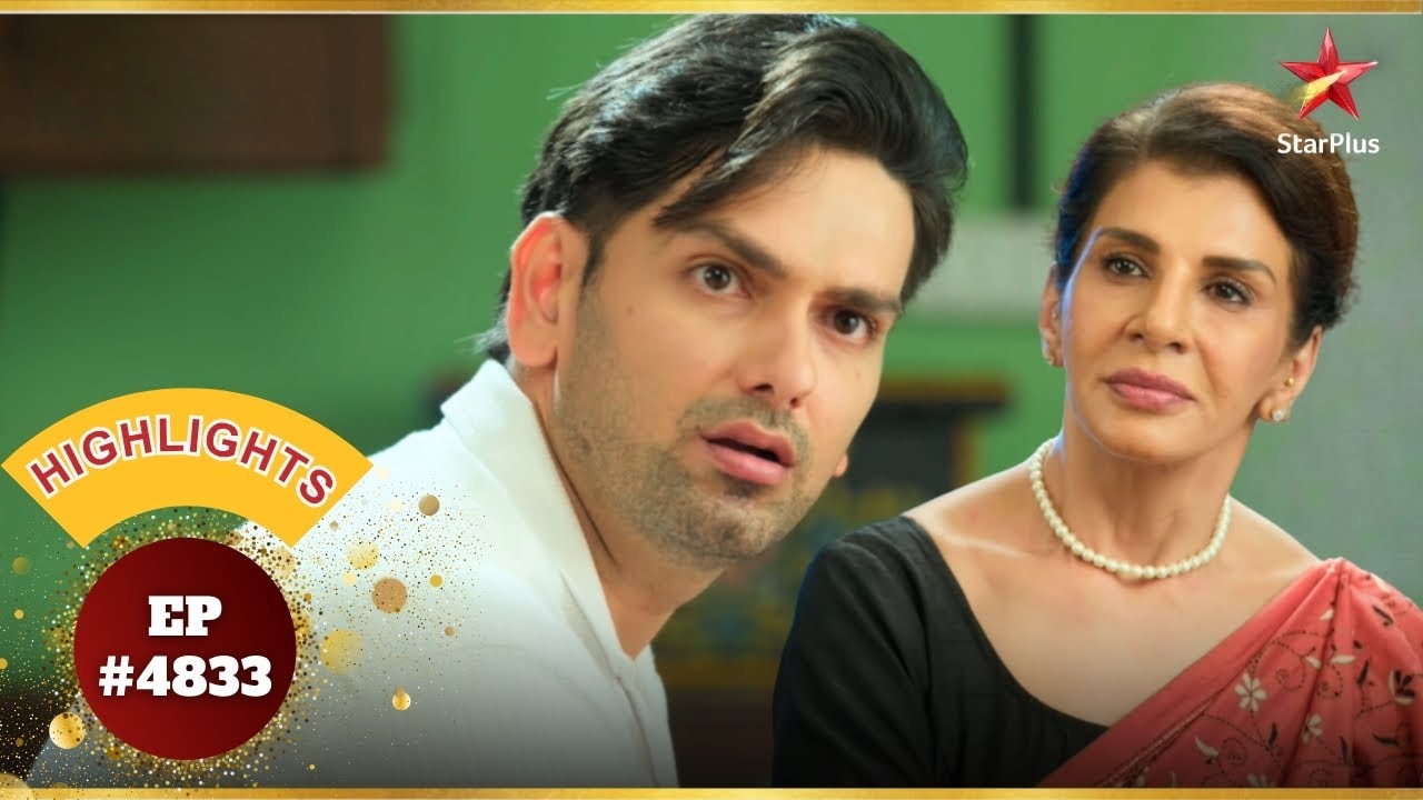 Kaveri ने मांगा Anshuman का हाथ! | Ep.4833|Highlights|Yeh Rishta Kya Kehlata Hai | Mon-Sun | 9:30 PM