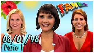 Fantasia (08/01/1998) - Parte 1 - com Adriana Colin, Valéria Balbi e Débora Rodrigues