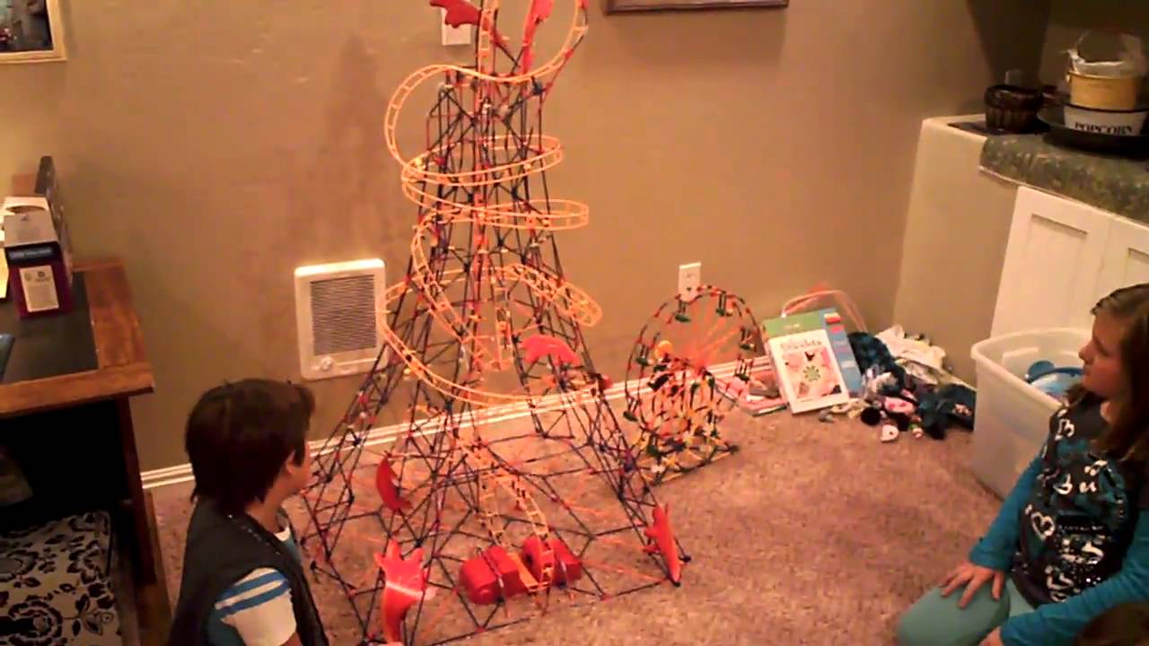 knex lava launch coaster