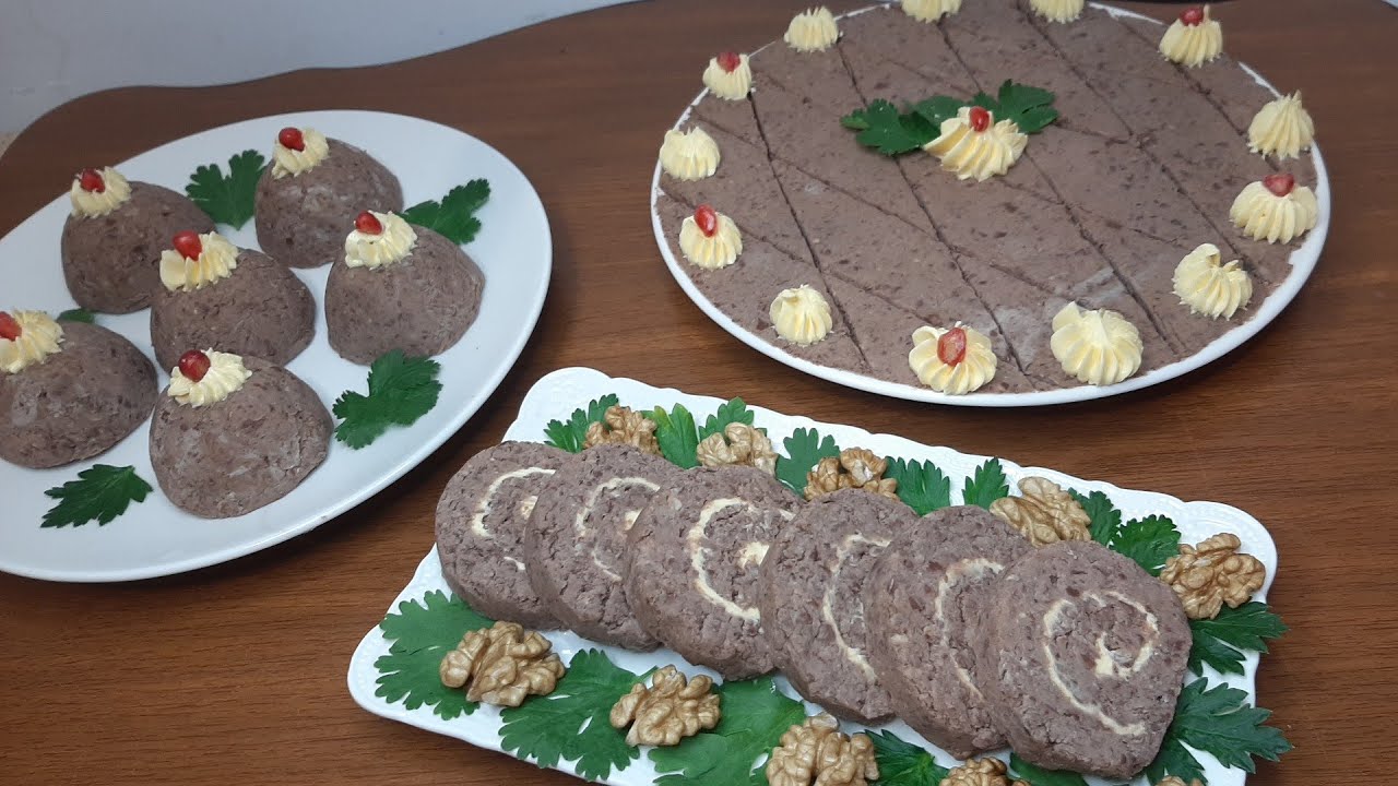 ԼՈԲՈՎ Պաշտետ 3 ՇՔԵՂ 😮 ձևավորմամբ /Паштет из фасоли 😋/RED Bean pate