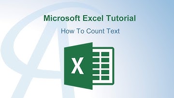 How To Count Text In Excel