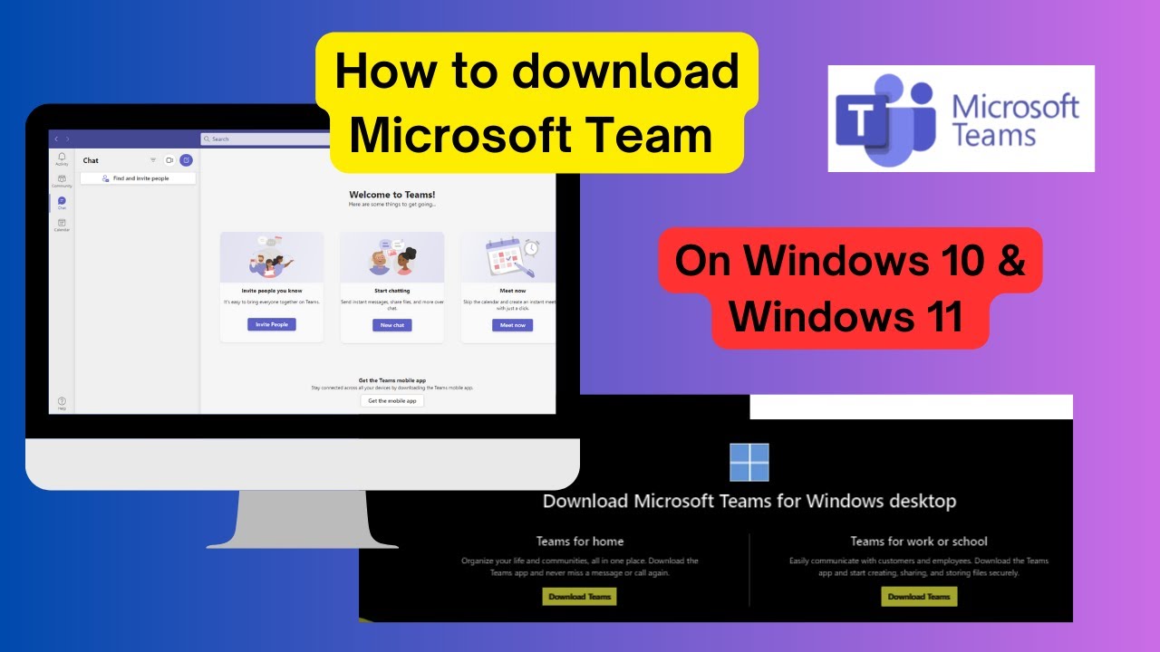 Download Microsoft Teams Desktop and Mobile Apps