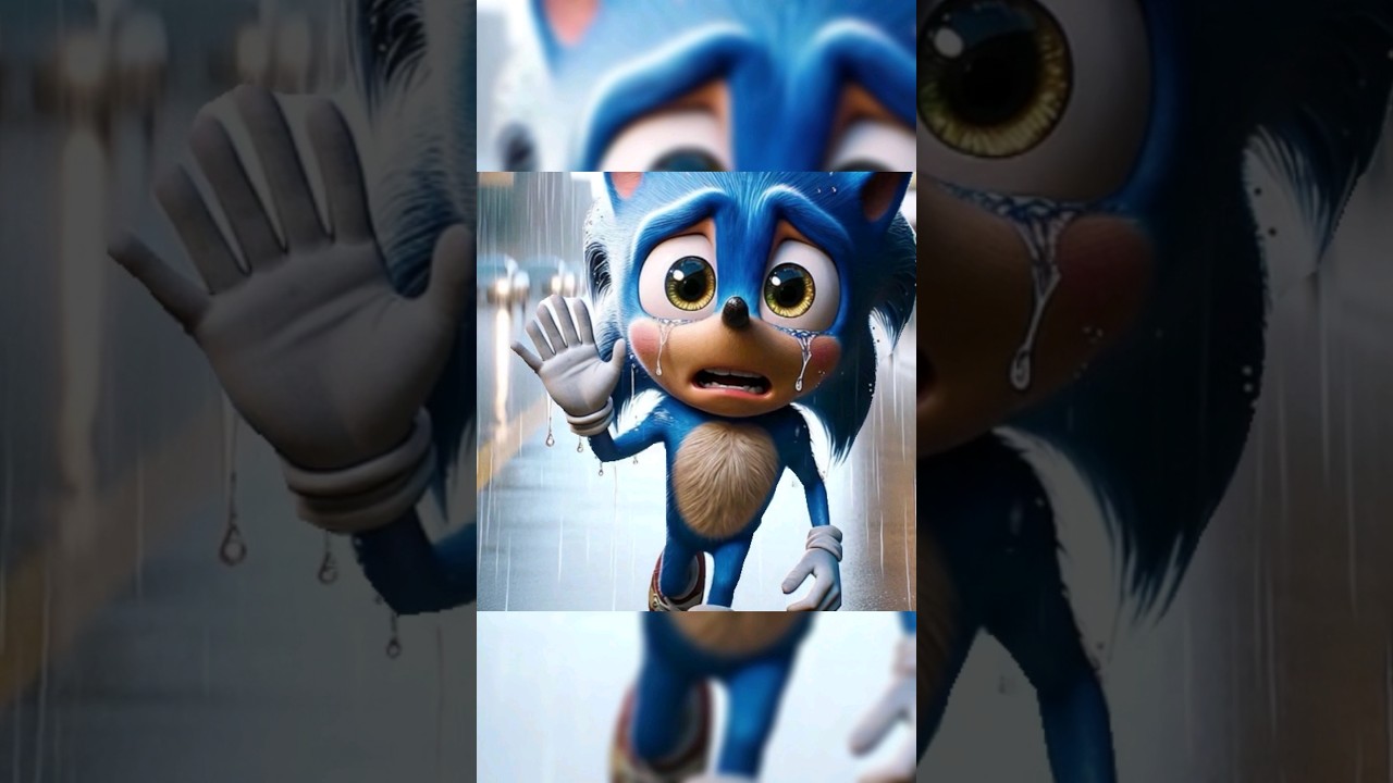 NADIE QUERÍA A SONIC Hasta Que HIZO ESTO! 💪😂 #shorts #comedia #ia #sonic