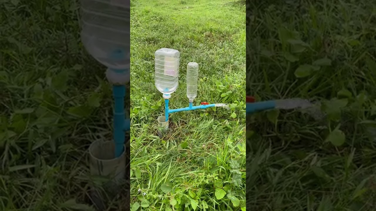 Watch Amazing idea to make gravity pump without electricity #diy #tiktok #diyfun on YouTube Watch Amazing idea to make gravity pump without electricity #diy #tiktok #diyfun on YouTube