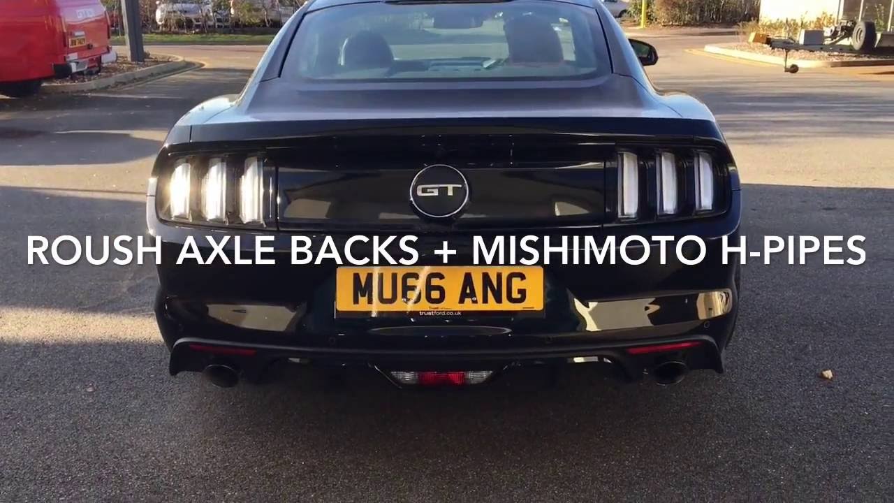 Roush Axle Back + Mishimoto H-Pipes