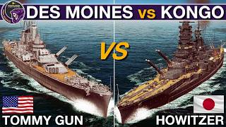 Uss Des Moines Vs Ijn Kongo  Can A Cruiser Charge A Battleship And Survive  War On The Sea