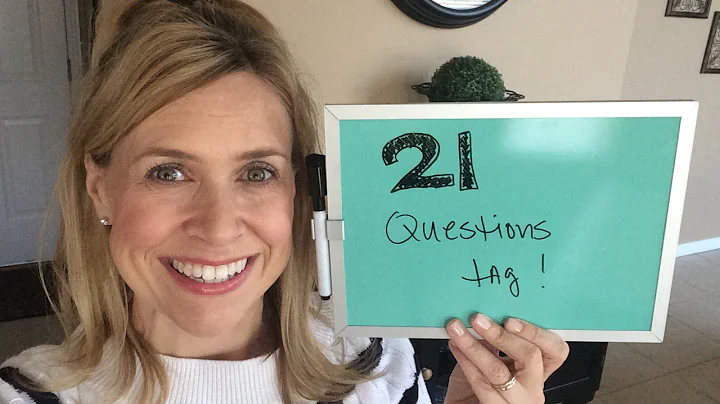 21 Questions Tag!  Get to know me, a little :) I t...