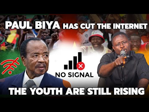 Paul Biya In Panic Mode Shuts Down Internet But Youth Still Arising