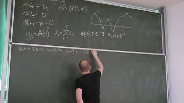 12.  AQE: Method of undetermined coefficients, Random Walk with Drift and Trend Stationary Process