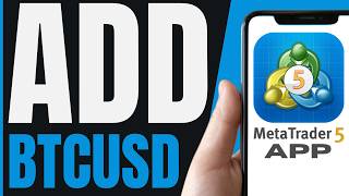 How To ADD BTCUSD In MT5 Mobile (QUICK & EASY) 2026