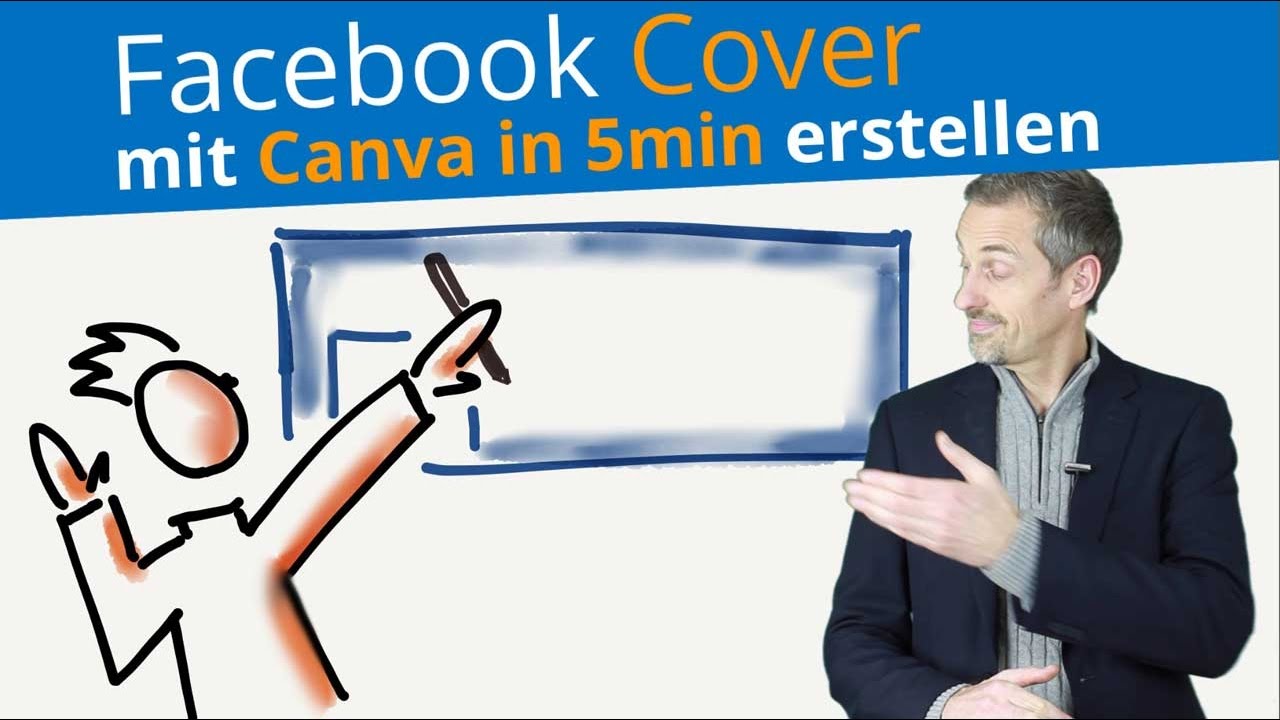 Facebook Cover Erstellen Mit Canva In 5min Facebook Banner Template Youtube