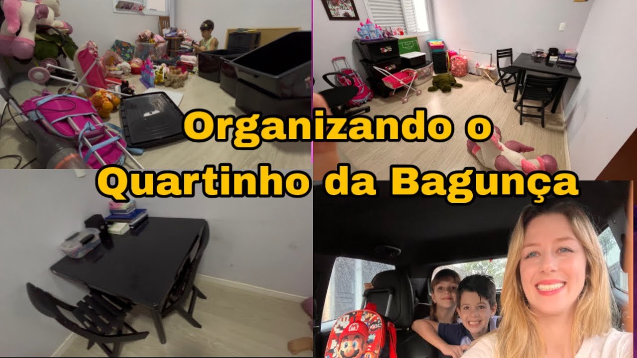 #Faxina e Organização no quartinho da Bagunça 🌿