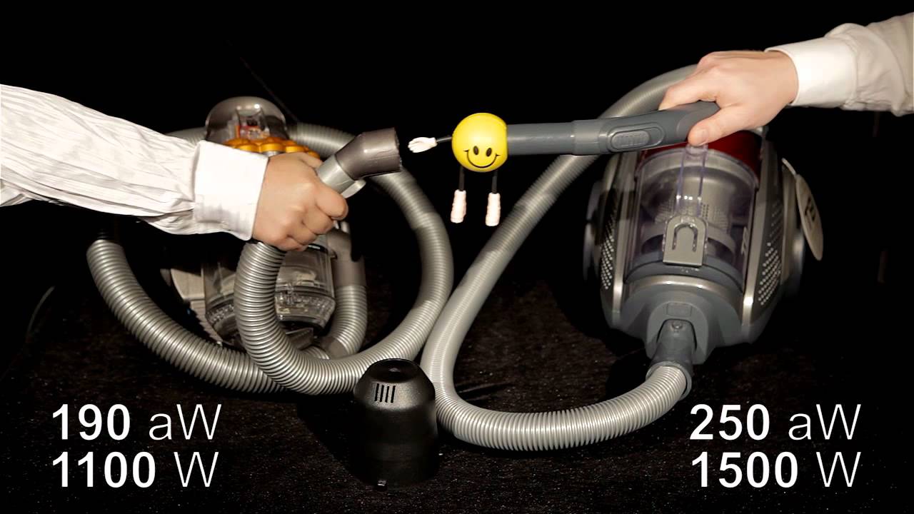 Сравнение мощности пылесосов Dyson DC22 и Electrolux T8 YouTube