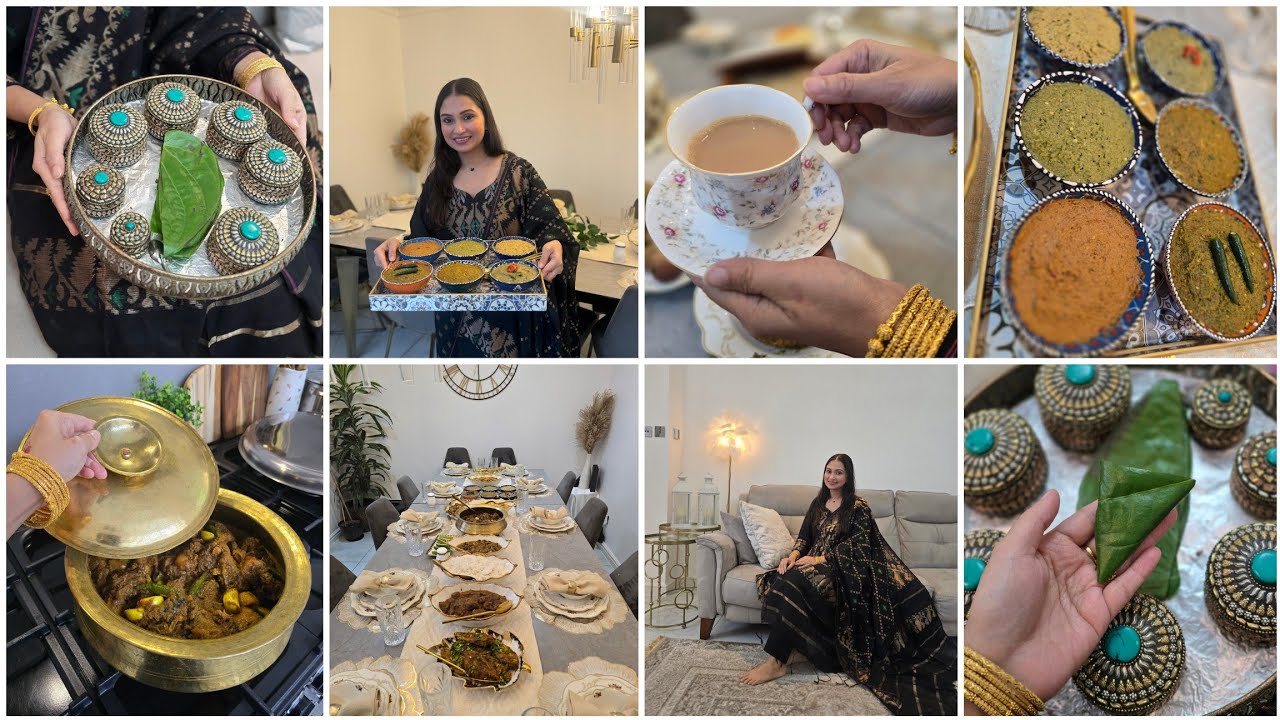 খালাম্মা আসা উপলক্ষে লুবনা আপার বাসায় জমজমাট দাওয়াতের আয়োজন||@lubnaslifestyleuk9106 