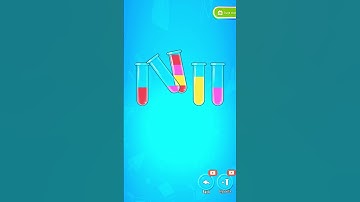Water Sort//level 3//#trendingshorts #3dgamedevelopment #gamedesign #gaming #ytstudioes #gameplay