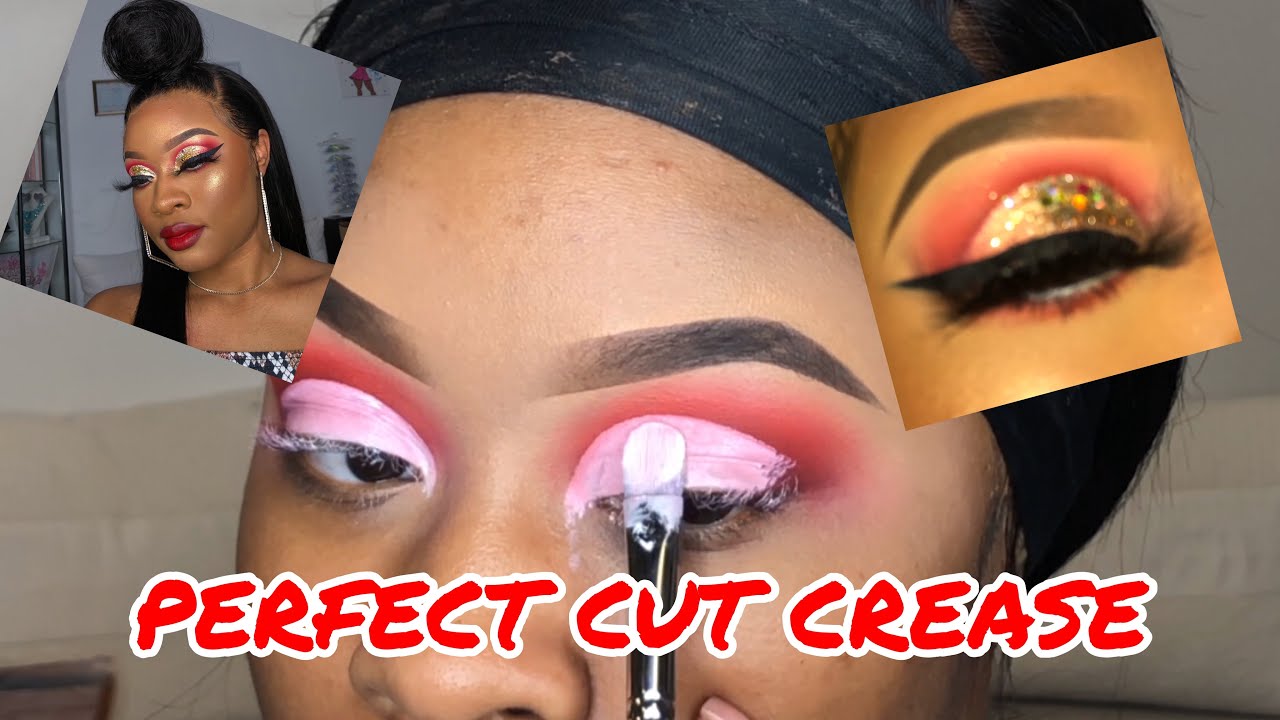 Beginner GLITTER CUT CREASE // Easy Steps!!!