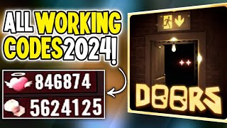 *LATEST* DOORS CODES 2024 ! ROBLOX DOORS CODES - DOORS WORKING CODES