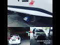 suara knalpot js racing di mobil calya