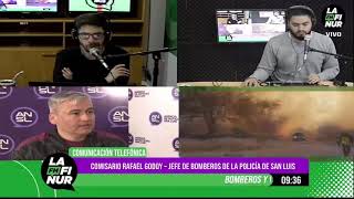 Comisario Rafael Godoy – Jefe de Bomberos de la Policía de San Luis