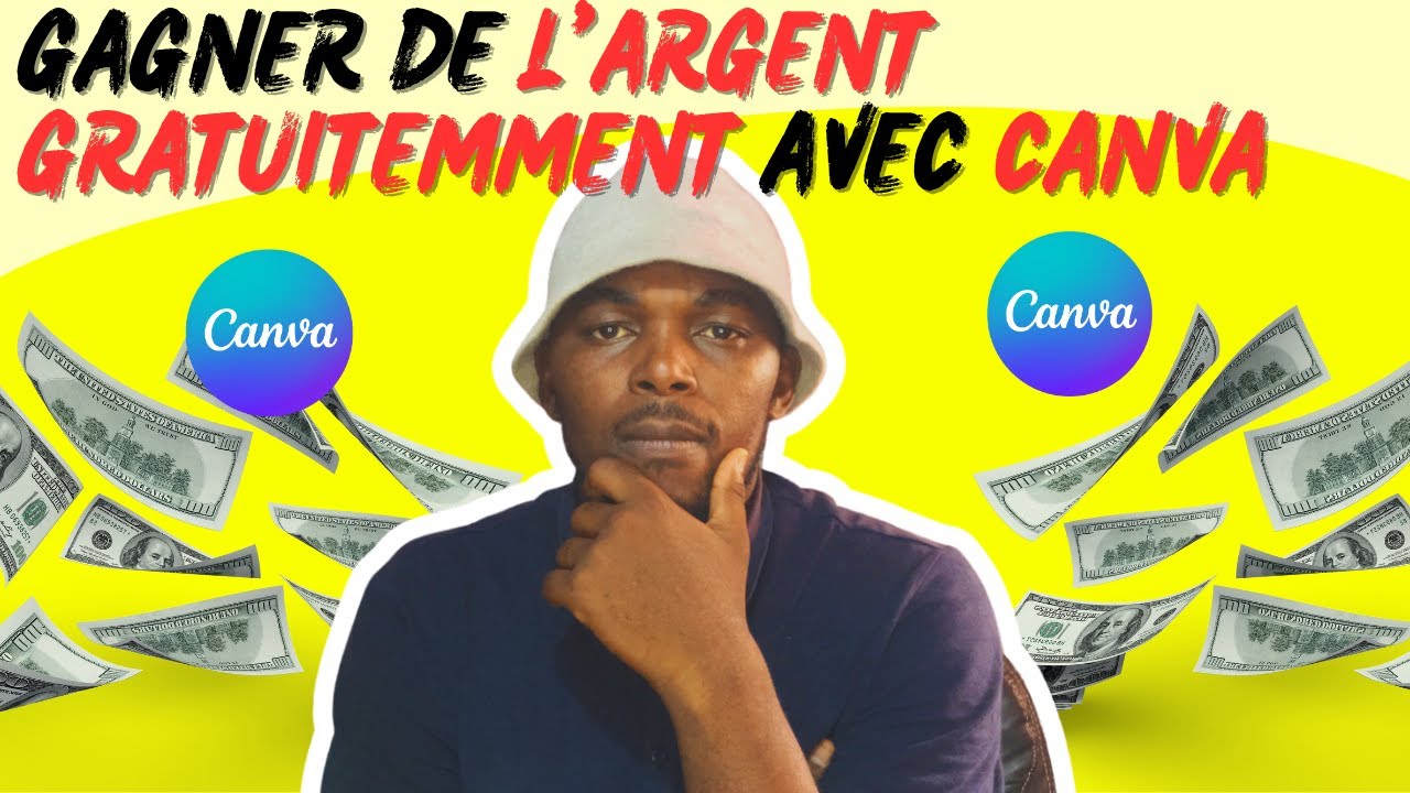 Comment Gagner de l'argent en ligne gratuitement avec Canva - 300 ...