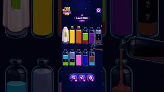 Magicsort Level 494. Hard. Solved! #magicsort #colorsorting #oddlysatisfying
