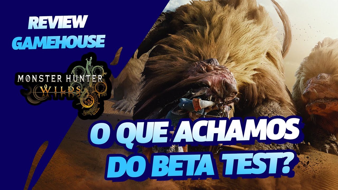 REVIEW: MONSTER HUNTER WILDS BETA TEST - O QUE ESPERAR - YouTube
