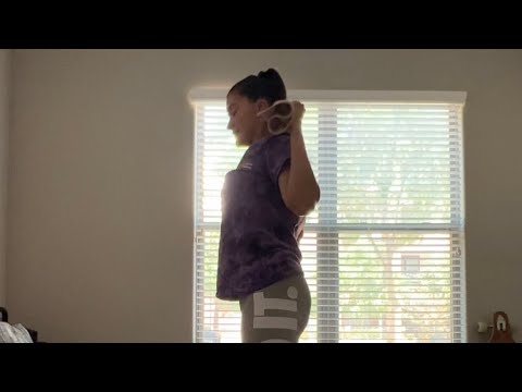 Standing Towel Pulldown - YouTube