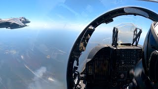 Cockpit Footage From Exercise Southern Strike 2023