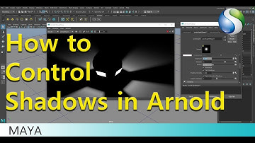 How to control Shadow in Arnold for Maya 2018 | Autodesk Maya Basic Tutorial