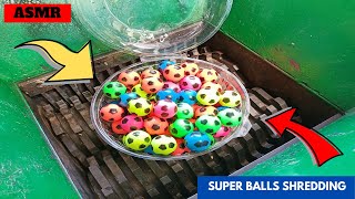 Fast Shredder Machine Vs Super Balls | ASMR screenshot 5