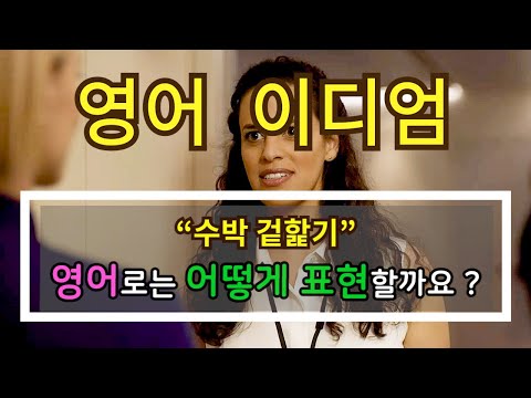 [영어이디엄] scratch the surface 수박 겉핥기만 하다, 이제 막 시작하다