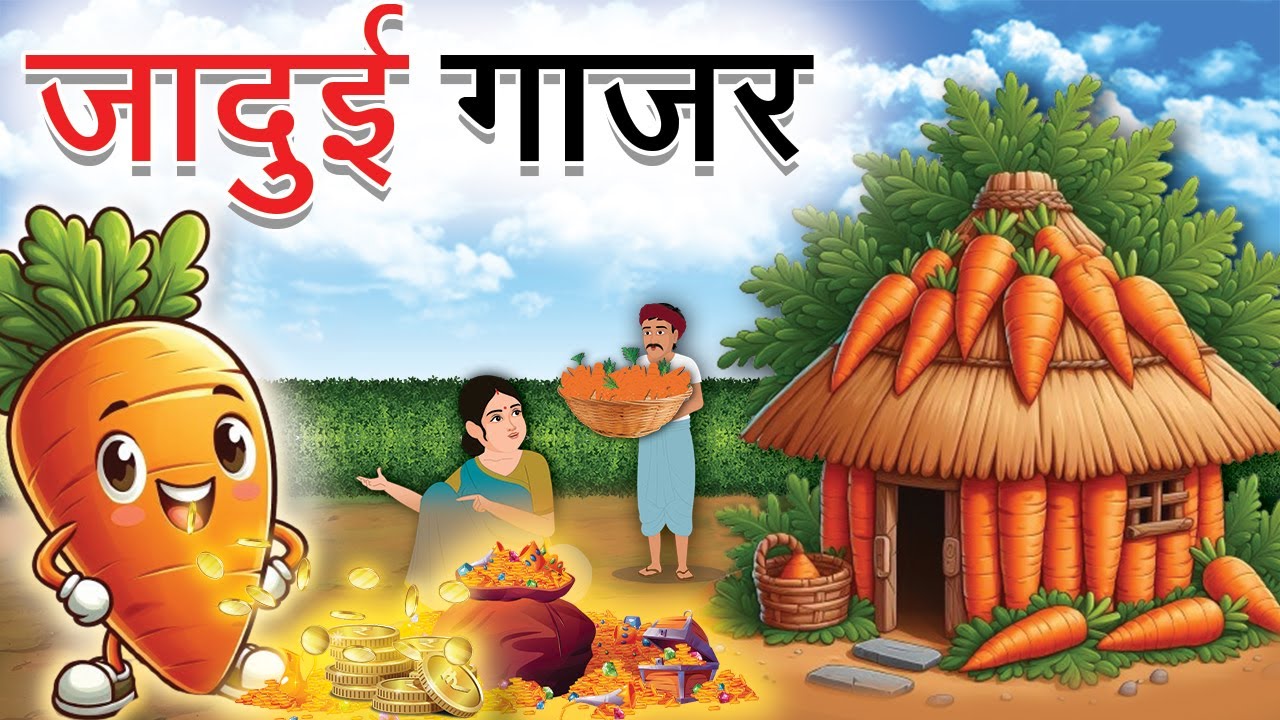 जादुई गाजर | Jadui Gajar | Hindi Kahaniya | Moral Stories #moralstories | #bedtimestories  #stories