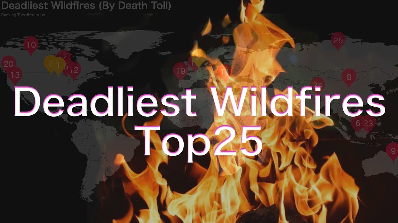 Deadliest Wildfires in the World (By Death Toll) YouTube