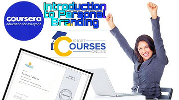 Introduction To Personal Branding Coursera Free Certificate Course