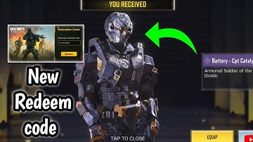 Codm New Skin Redeem code 2025 | Call of duty Mobile Redeem code 2025 | cod Mobile Redeem code 2025