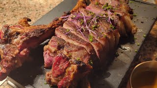 The ultimate mouthwatering TOMAHAWK STEAK +PERFECT JUICY TOMAHAWK STEAK 