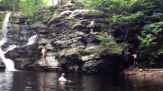 Dylan Cliff Diving Age 7