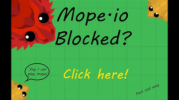 Zephyro Gaming | How to play Mope.io if it