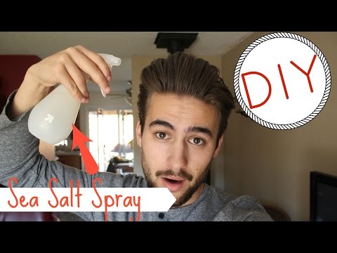 DIY Sea Salt Spray | Voluminous & Beachy Hair | Mens Hair Care