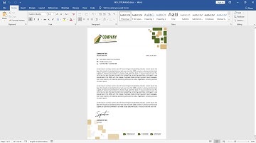 How to Convert Illustrator Letterhead to Microsoft Word Letterhead